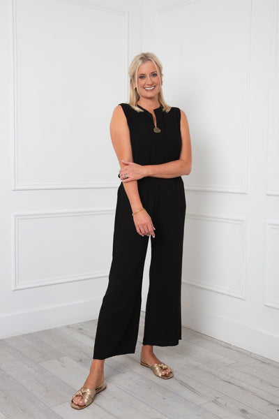 Carraig Donn Black Belted Trousers