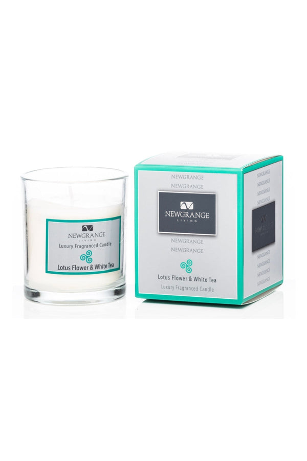 Carraig Donn 1 Wick Lotus Flower & White Tea Candle