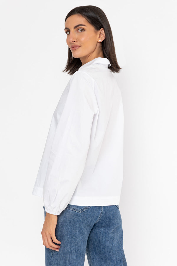 Carraig Donn 100% Cotton Flower Applique Shirt