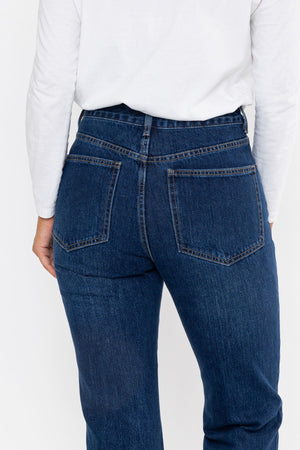 Carraig Donn 100% Cotton Straight Leg Jean Indigo