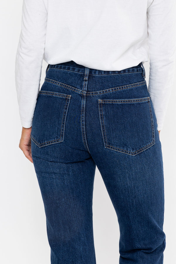 Carraig Donn 100% Cotton Straight Leg Jean Indigo