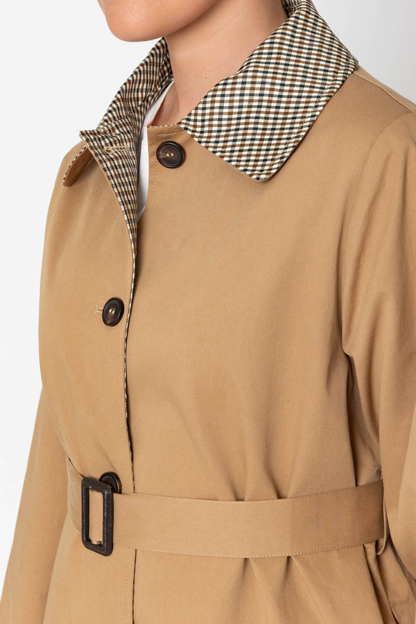 Carraig Donn 100% Cotton Trench Coat