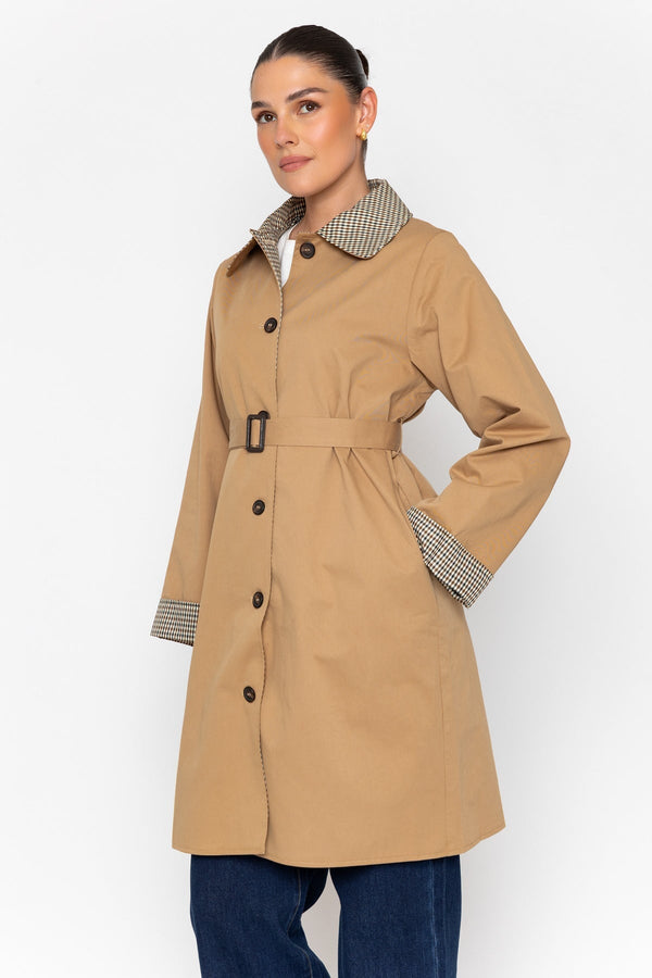 Carraig Donn 100% Cotton Trench Coat