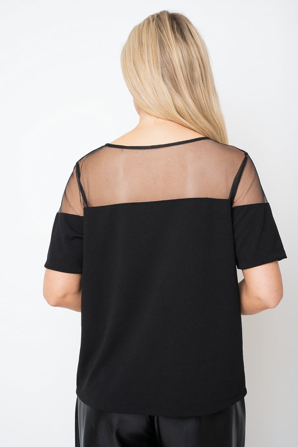 Carraig Donn 26Aw Floral Applique Top