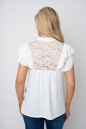 Carraig Donn 26Aw Lace Panel Top