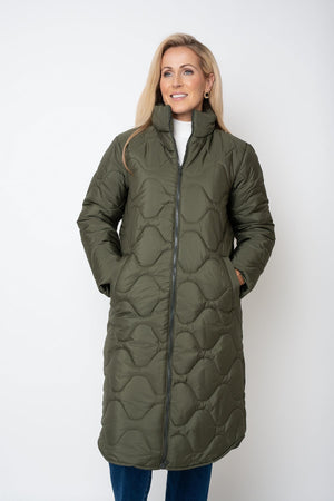 Carraig Donn 26Aw Longline Quilted Jacket