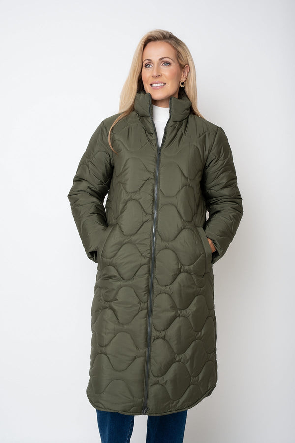 Carraig Donn 26Aw Longline Quilted Jacket
