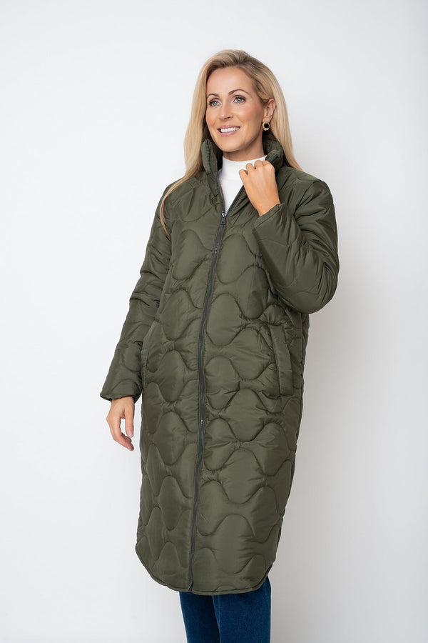 Carraig Donn 26Aw Longline Quilted Jacket