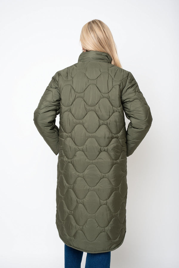 Carraig Donn 26Aw Longline Quilted Jacket
