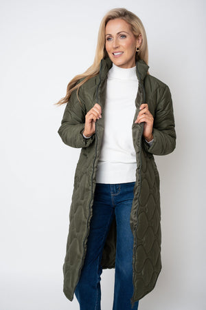 Carraig Donn 26Aw Longline Quilted Jacket