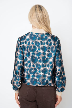 Carraig Donn 26Aw Printed Bomber Jacket