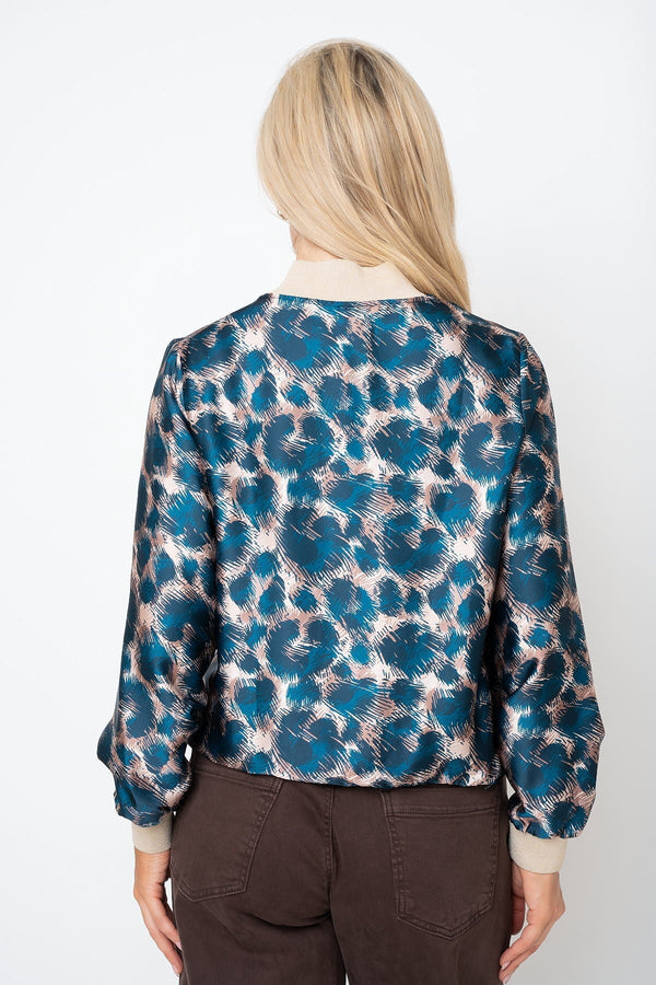 Carraig Donn 26Aw Printed Bomber Jacket