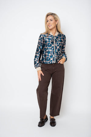 Carraig Donn 26Aw Printed Bomber Jacket