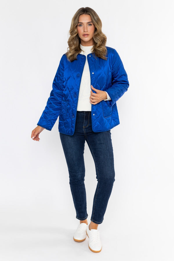 Carraig Donn 26Aw Quilted Padded Jacket Blue