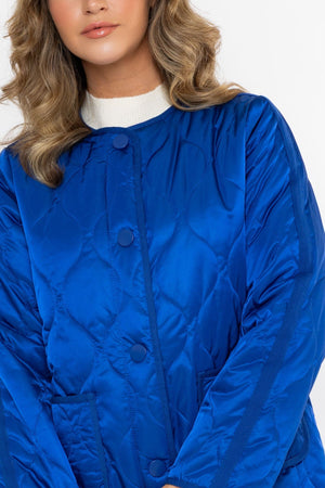 Carraig Donn 26Aw Quilted Padded Jacket Blue