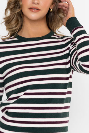 Carraig Donn 26Aw Soft Touch Stripe Crew