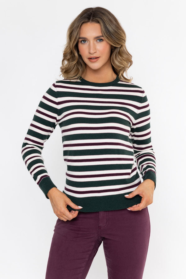 Carraig Donn 26Aw Soft Touch Stripe Crew