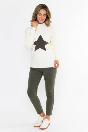 Carraig Donn 26Aw Star Longline Knit