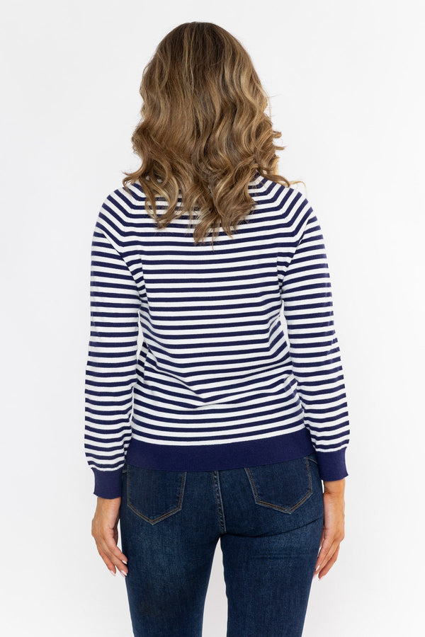 Carraig Donn 26Aw Stripe Long Sleeve Knit
