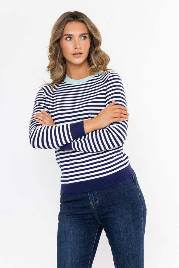 Carraig Donn 26Aw Stripe Long Sleeve Knit