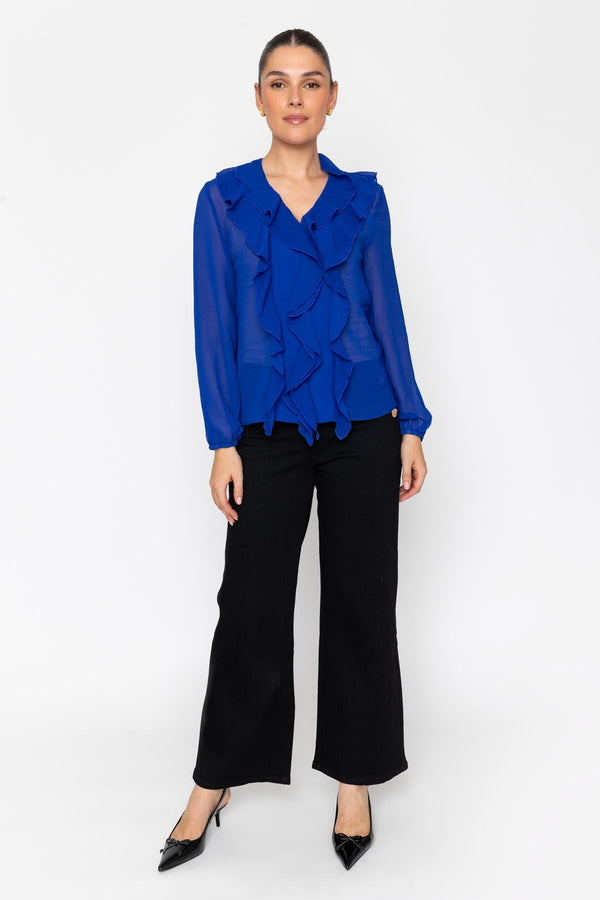 Carraig Donn 26Ss Flounced Blouse