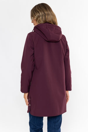 Carraig Donn 26Ss Soft Shell Jacket Plum