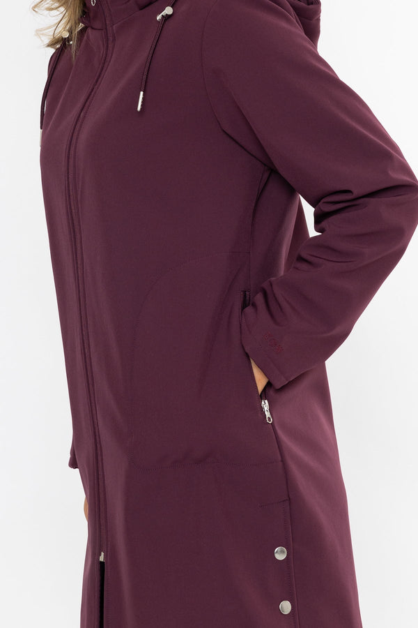 Carraig Donn 26Ss Soft Shell Jacket Plum