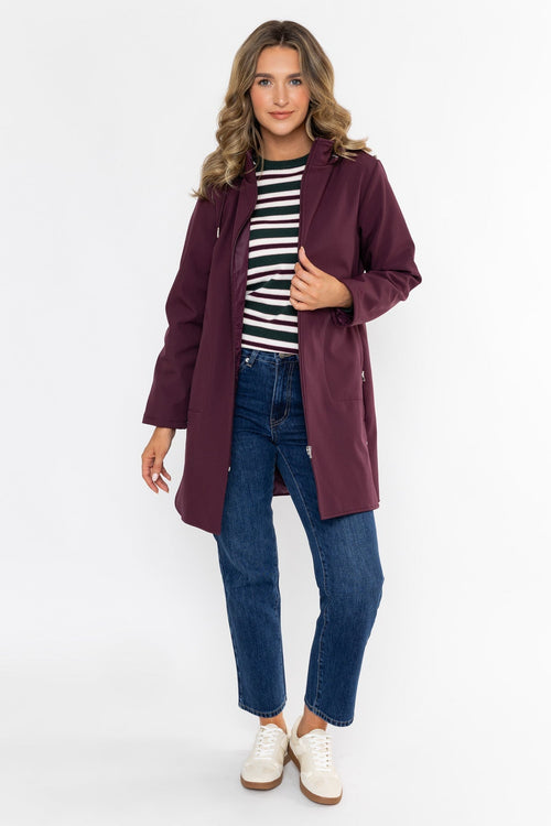 Carraig Donn 26Ss Soft Shell Jacket Plum