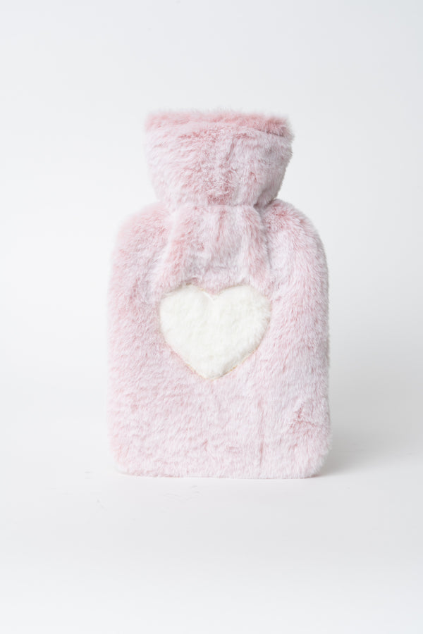 Cosy Nights Love Pink Hot Water Bottle, Socks & Mug Gift Set