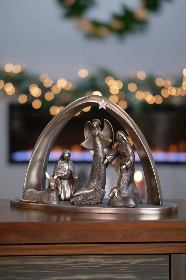 Genesis Bronze Large Nativity Scene
