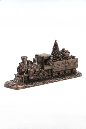 Genesis Bronze Santa Express Ornament