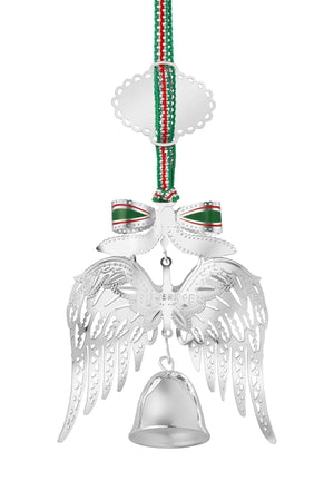 Carraig Donn Angel Wings With Bell Christmas Decoration