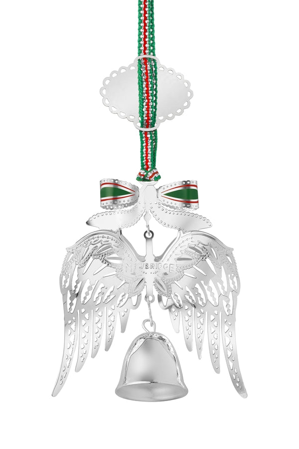 Carraig Donn Angel Wings With Bell Christmas Decoration