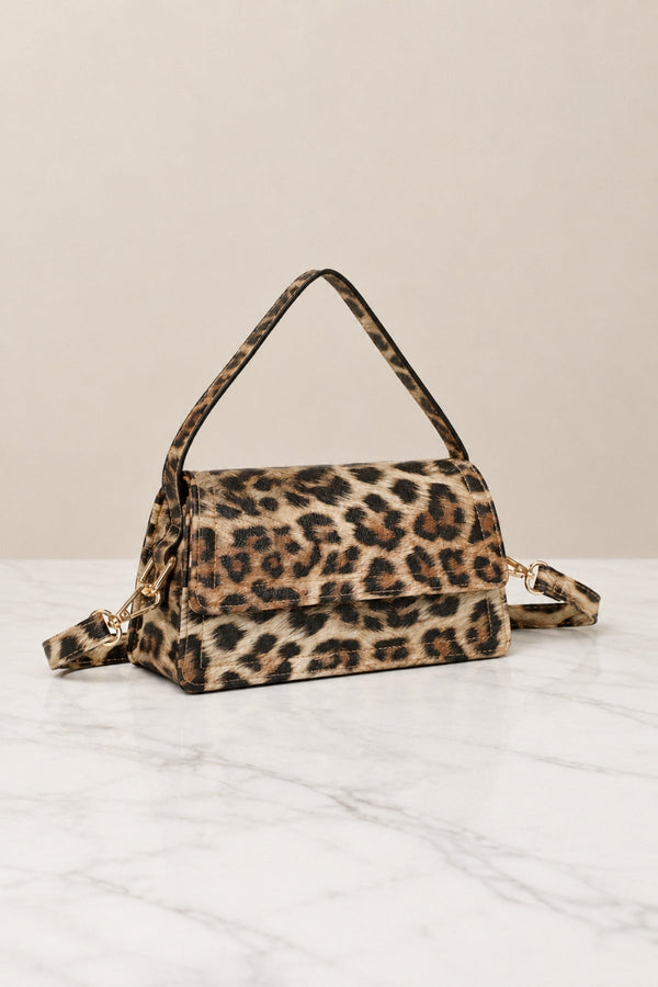 Carraig Donn Animal Print Top Handle Bag