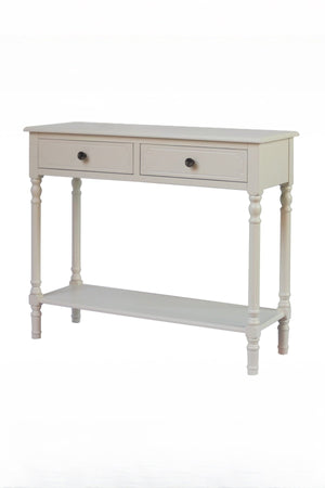 Carraig Donn Antique Pearl Console Table