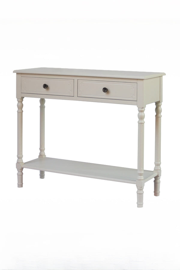 Carraig Donn Antique Pearl Console Table
