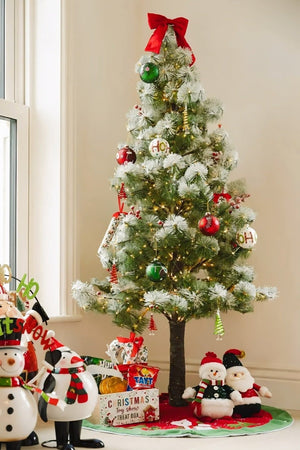 Carraig Donn Artificial Fir 160cm Christmas Tree With LED Lights