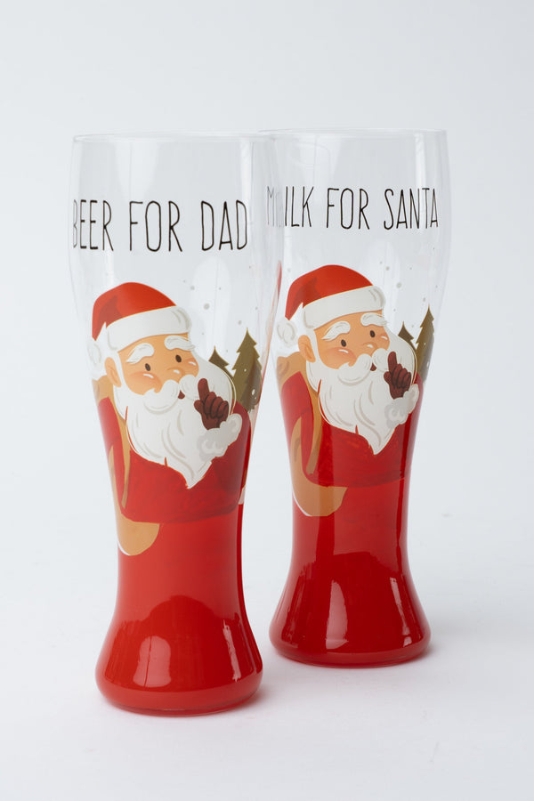 Carraig Donn Beer Or Milk Glass Set Of 2