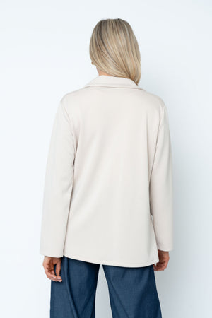 Carraig Donn Beige Viscose Blend Blazer