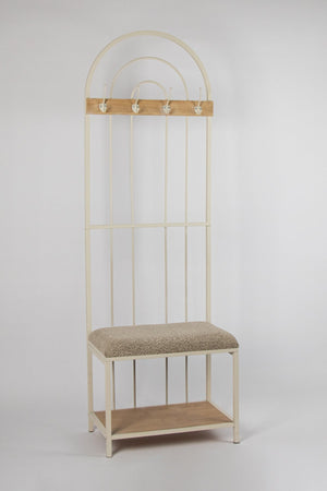 Carraig Donn Betty Cream Iron H180cm Hall Stand
