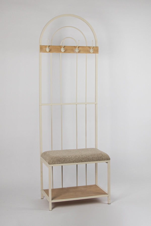 Carraig Donn Betty Cream Iron H180cm Hall Stand