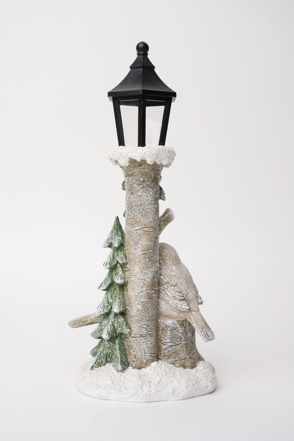 Carraig Donn Birds At Lamp Post Light Up Christmas Decoration