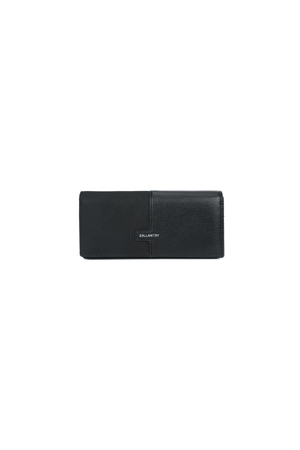 Carraig Donn Black Faux Leather Large Flap Over Purse
