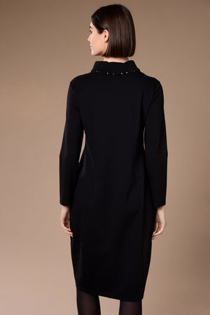 Carraig Donn Black Splash Print Knee Length Dress