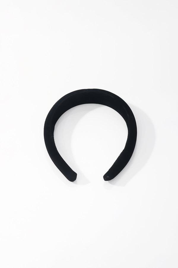 Carraig Donn Black Velvet Hairband