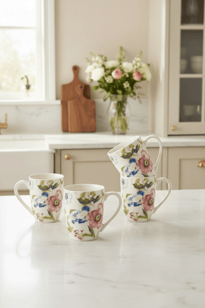 Carraig Donn Bloom Ceramic Mug Set Of 4