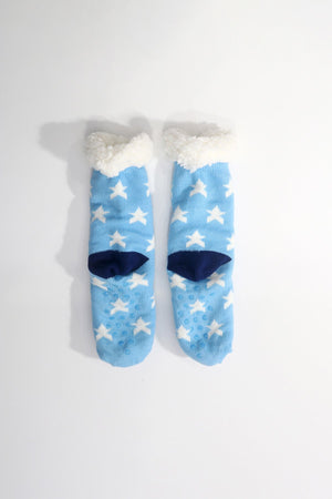 Carraig Donn Blue Star Print Slipper Socks