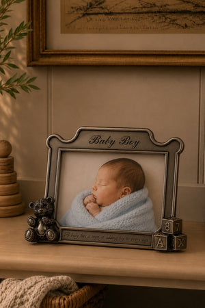 Carraig Donn Bronze Baby Boy Frame