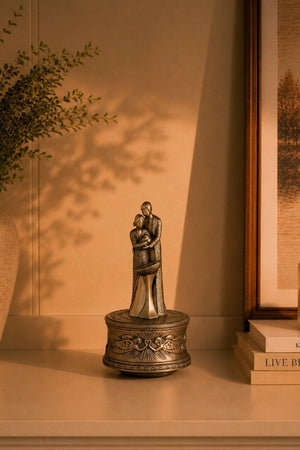 Carraig Donn Bronze Christening Music Box