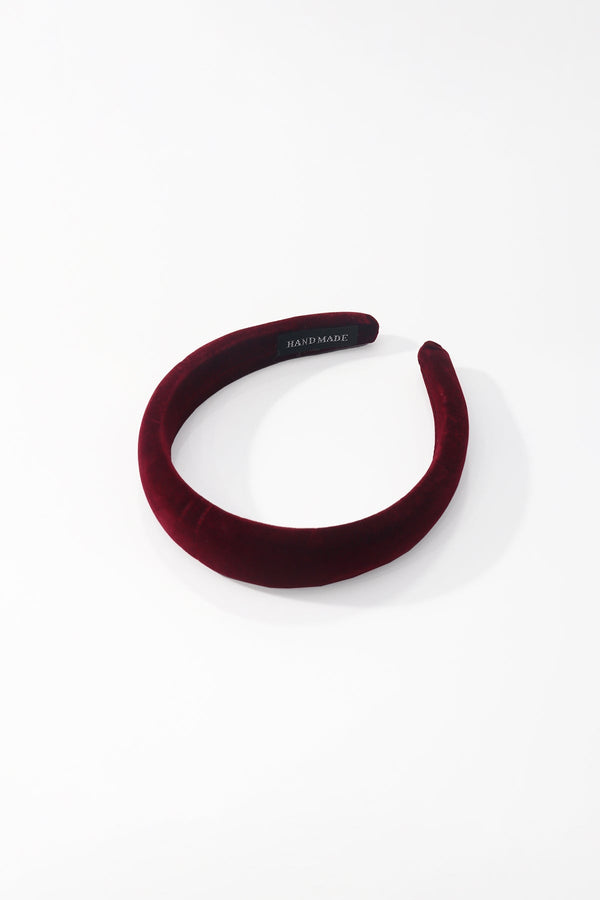 Carraig Donn Burgundy Velvet Hairband